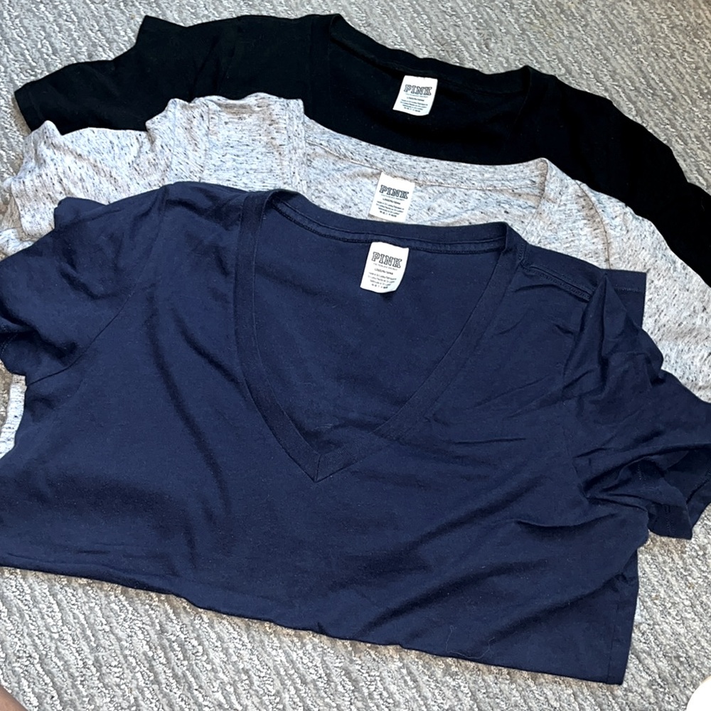 Pink tee shirts